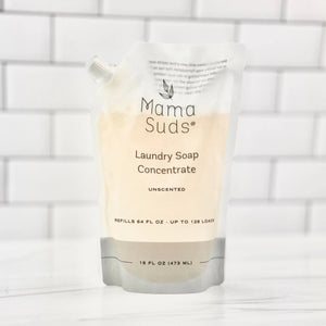 MamaSuds Laundry Soap Unscented Concentrate Refill Pouch